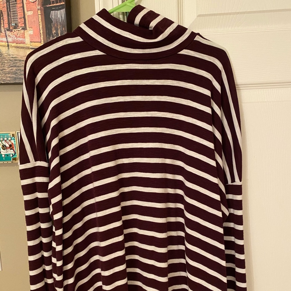 Aerie Striped Turtleneck